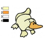 Free Duck Embroidery Design